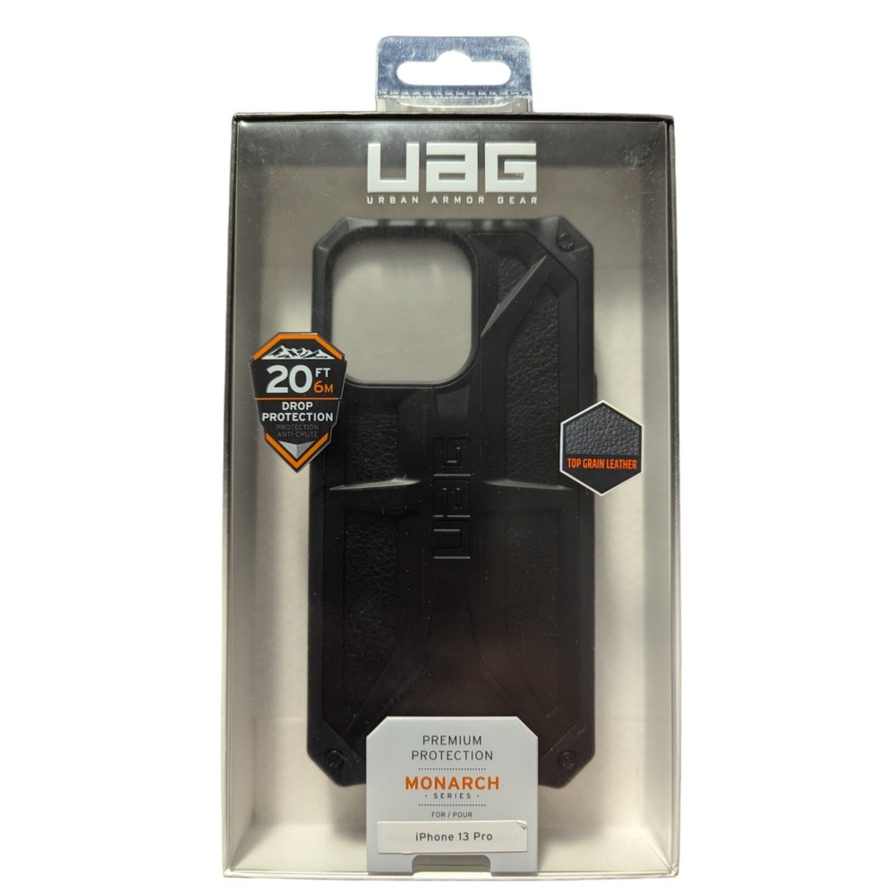 A3. Urban Armor Gear - UAG - Monarch Series Case for Apple iPhone 13 Pro - Black